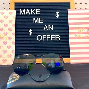 Ray-ban Aviator Total Black Polarized Black Classic Unisex Sunglasses